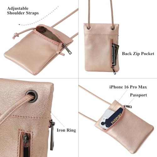 Image of Small Crossbody Women Cell Phone Purse Wallet Bag With Shoulder Strap