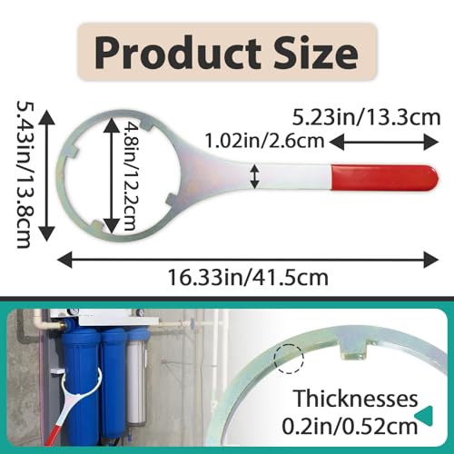 Water Filter Wrench Specs