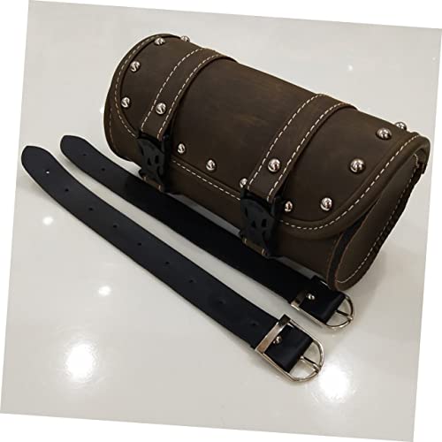 SHERCHPRY 2 Pçs Kit De Ferramentas De Couro Bolsa De Ferramentas Bolsa De Ferramentas De Motocicleta