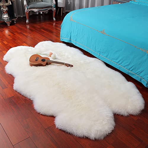 LLB Genuine 4x6 ft Ivory Rug