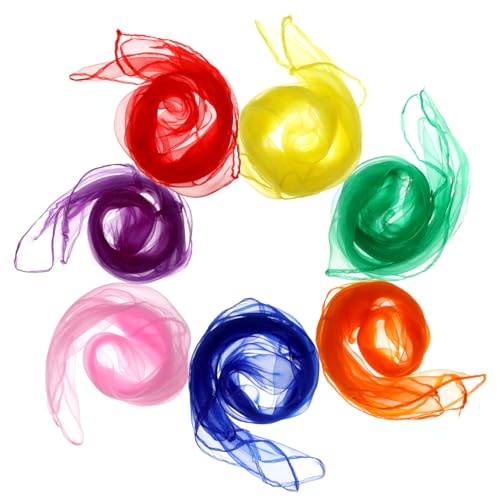 Pañuelo de baile de seda para música en fiestas infantiles y talleres de psicomotricidad