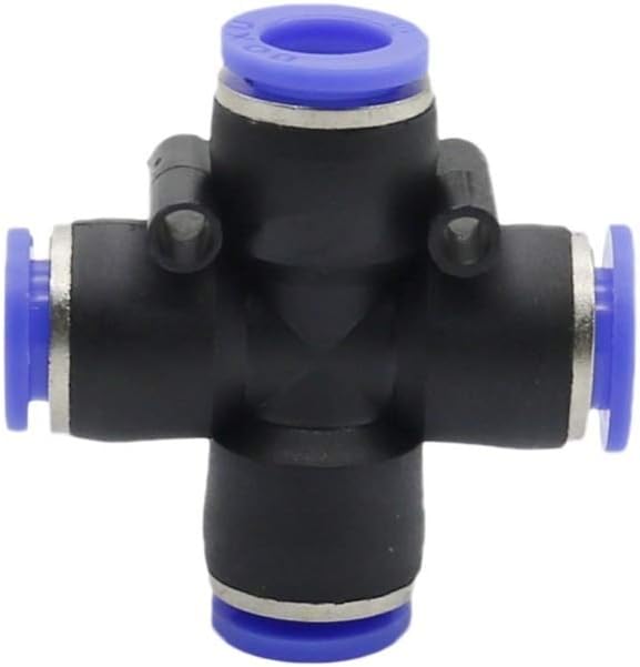 Hose Connector Adapter 10 Mm Slip-Lock Quick Connector Garden Tee, Elbow, Straight Connector Industrialriculture Mist Cooling Joint 3 Pcs/Type 1