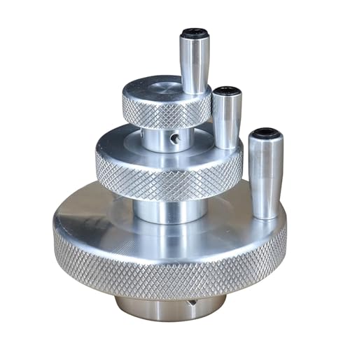 Volante de torno 4mm con manija de aluminio basculante para ajuste sin holguras 4