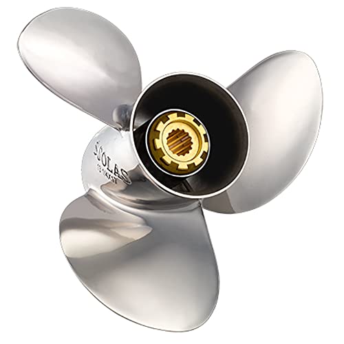 Solas 1531-145-15 Saturn Stainless Steel 3-Blade Propeller - RH, 14.5
