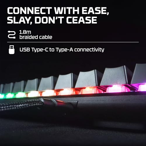 Image of Hyperx Alloy Origins 60 - USB-C Mechanical Gaming Keyboard - Ultra Compact 60% Form Factor - (Aqua Switch) - Double Shot Pbt Keycaps - RGB Led Backlit - Ngenuity Software Compatible (56R61AA#ABA)