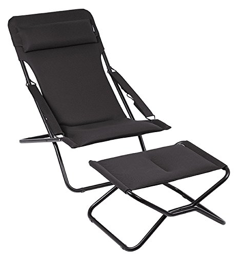 Lafuma Sedia a sdraio, Pieghevole e regolabile