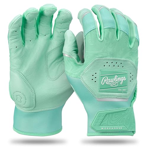 Image of Rawlings | Workhorse Baseball Batting Gloves | Adult Sizes | Multiple Colors