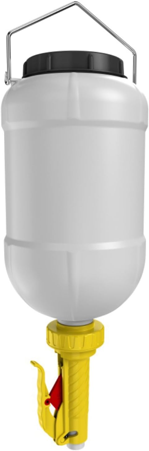 Large Capacity Sauce Dispenser Hanging Salad Dressing Bottle Portable 5.5L Hanging Squeeze Bottle Easy to Use