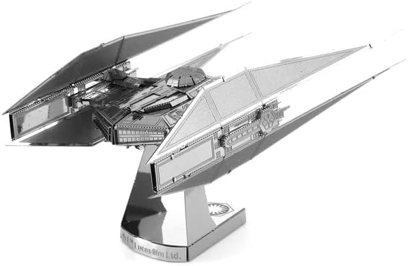 Fascinations Metal Earth Star Wars The Last Jedi Kylo Ren's TIE Silencer 3D Metal Model Kit