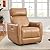 ANJ Power Rocker Recliner Chair with USB Ports, Electric 270° Swivel Glider Recliners, Upholstered Leathaire Rocking Reclining Sofa Nursery Recliner for Living Room, Bedroom from ANJ