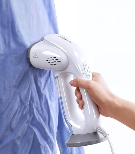 Steamer for Clothes, Travel Garment Steamer with Vacuum Suction,110-240V
