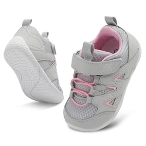 LeIsfIt Baby Shoes Boys Girls First Walking Shoes Non-Slip Toddler Shoes Breathable Sneakers Infant Shoes Crib Shoes