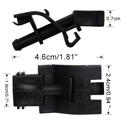Buses de lave-glace bouchées sur Matrix ou 4Runner ? Pack de 2 gicleurs avant - 6