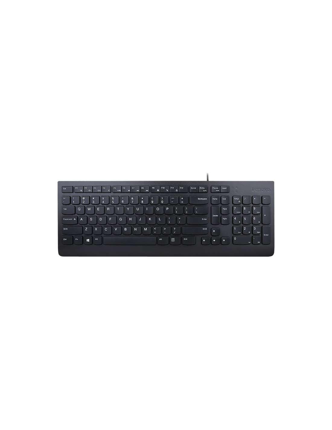Teclado Lenovo 4Y41C68674 QWERTY Español Negro Multicolor