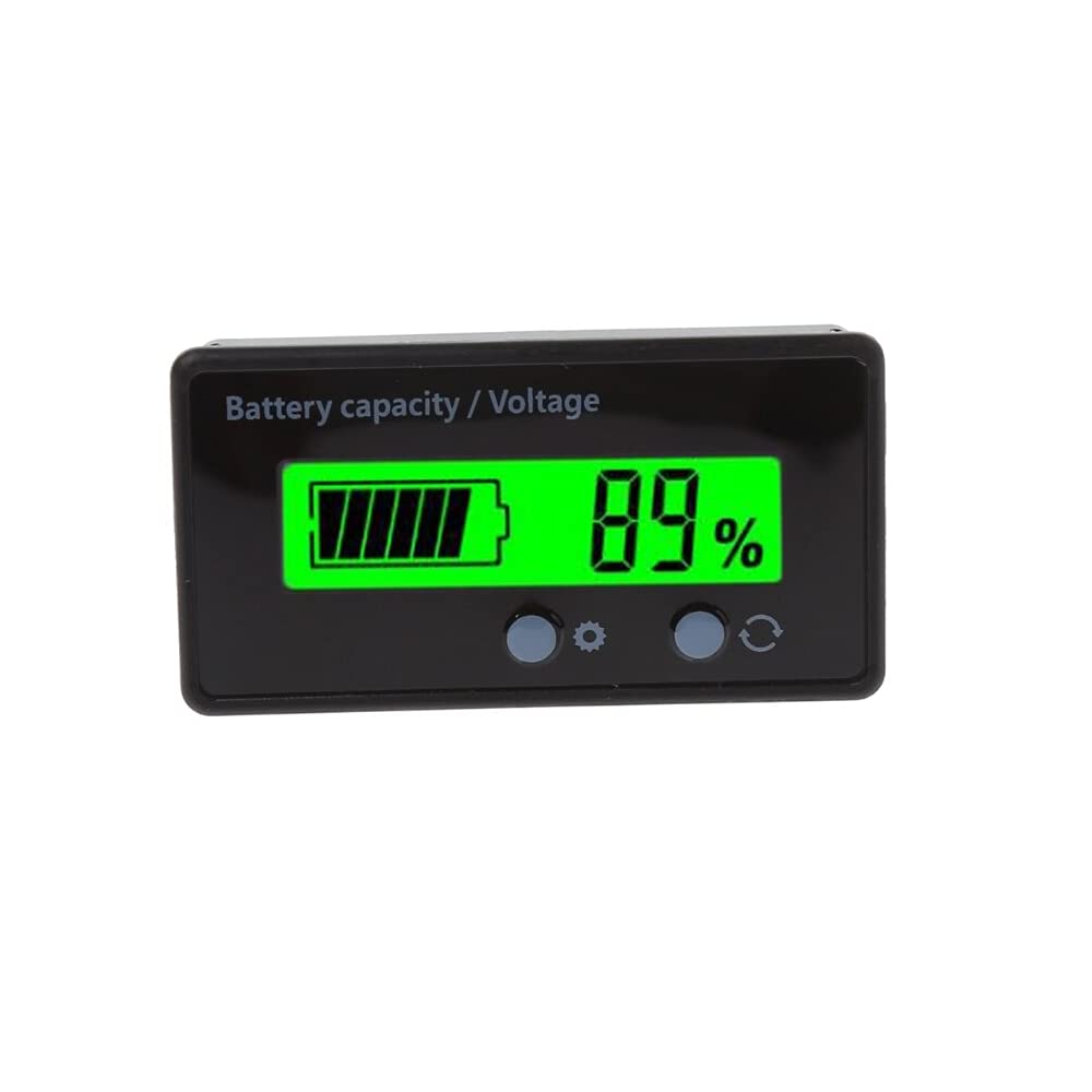 xcluma New 8-70V LCD Acid Lead Lithium Battery Capacity Indicator Voltmeter Voltage Tester GY-6S, Battery Powered, Black and Green (B09HJMNL3Q) Amazon Price History, Amazon Price Tracker