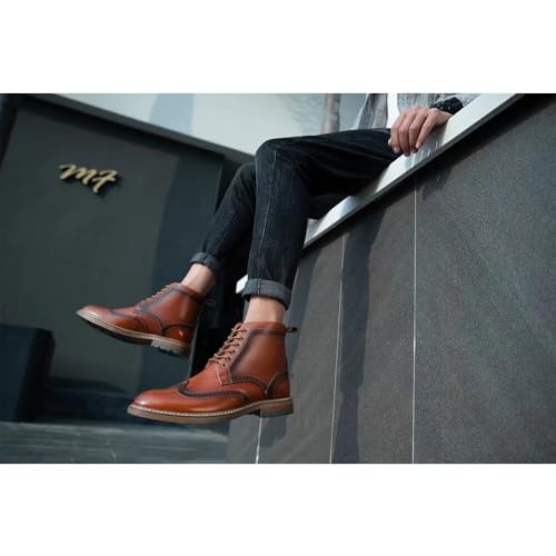 Image of Arkbird Men's Chukka Boots Genuine Leather Ankle Boot for Men Classic Casual Oxford Style Footwear