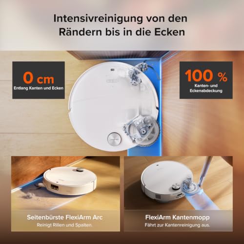 roborock Saros 20 Neo Saugroboter mit Wischfunktion, 36.000 Pa Saugkraft – Ansicht 5