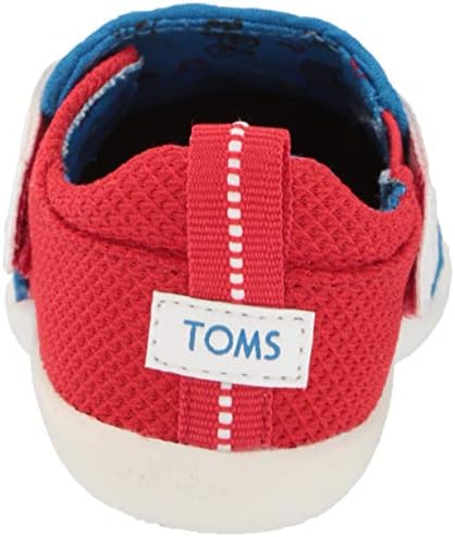 TOMS Sneaker First Walker Shoe, Blue, 4 US Unisex Little Kid | Image 2