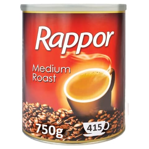 Rappor Instant Coffee 750g Tin Cover