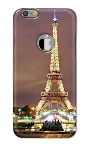 Image of PRINTFIDAA Lovers Famous Place Eiffel Tower in Paris Printed Designer Hard Case for Apple iPhone 6 Logo (4.7 inch) / iPhone 6S Logo (4.7 inch) Back Cover -(e) RPM1009