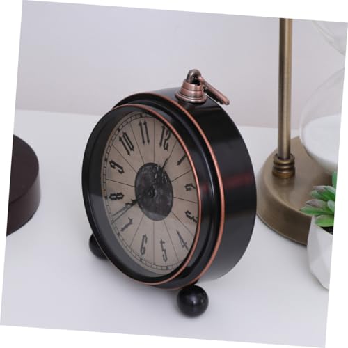 Reloj de escritorio antiguo para decoración de hogar vintage 7