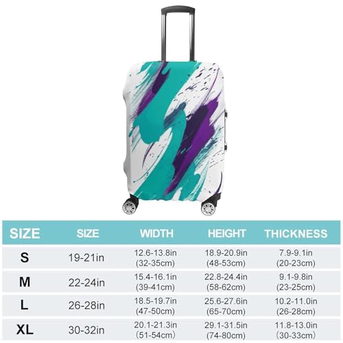 Housse de valise XL anti-rayures : la solution pour préserver vos grands bagages - 2