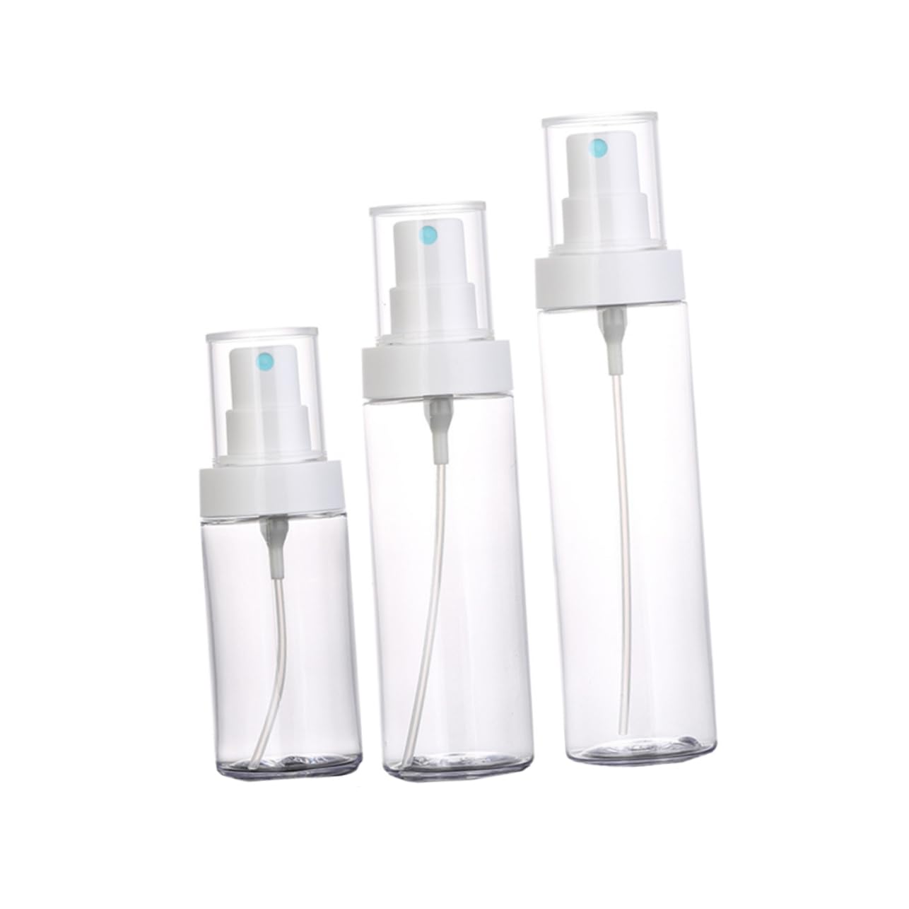 FRCOLOR Botella pulverizadora de agua para después del afeitado, 9 unidades, botella de spray para plantas, recipiente de pulverización de viaje, recipiente de maquillaje, botella de spray