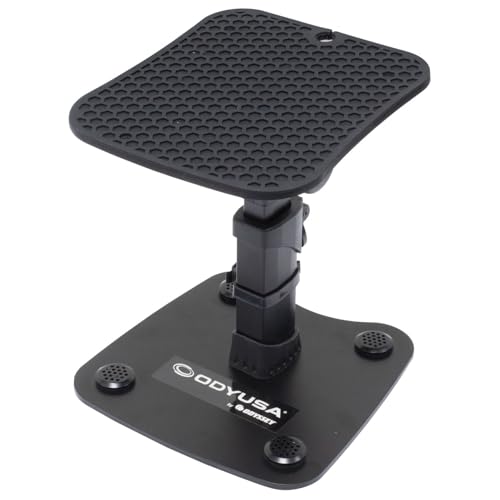 Odyssey Tilt-able Speaker Monitor Stands with Flat Surface Base (Pair)