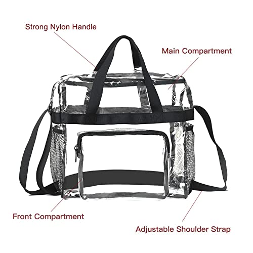 Bolsas transparentes multiuso con correa para amantes de los conciertos 6