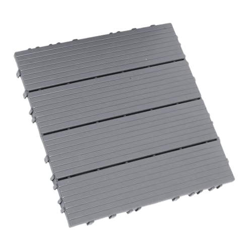 Gadpiparty Piastrelle in Plastica Ad Incastro Per Pavimentazione Esterna Pavimentazione Per Patii Terrazze e Cortili