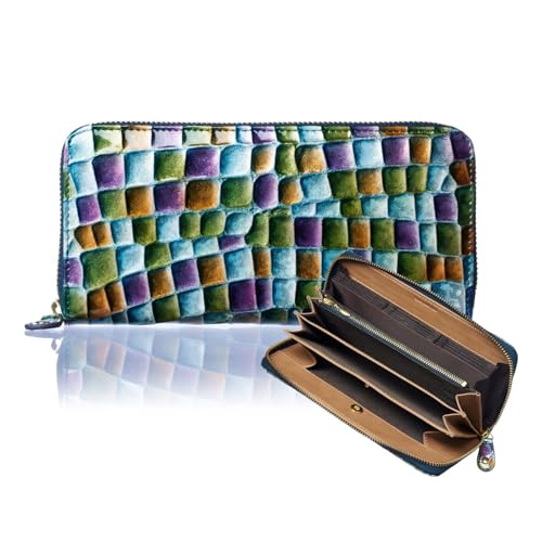 Align アライン イタリア Life社製 牛革 le murrine レディース 長財布