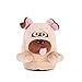 DRTWE Chaussons,Cartoon Animals Kids Funny One Size Winter Warm Slippers Adult Anti-Slip Bedroom Shoes Indoor Outdoor Back Closed Slippers, Shar Pei Dog, Child (1,6T) 20Cm