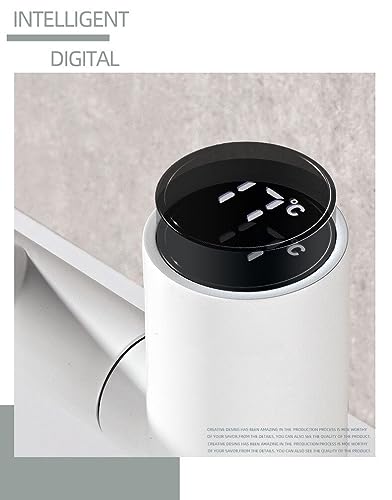 Solución para regular la temperatura con este grifo de lavabo digital frío y caliente 4