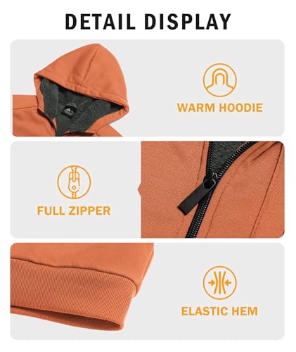 Image of Boys Zip Up Hoodie Kid Hooded Jacket