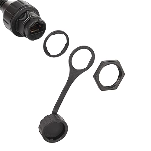 Cable de Extensión RJ45 30 cm Cat5E Impermeable miniatura 4