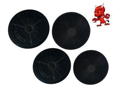 Filtre actif graisse hotte Bomann DU 660 IX DU 667 G DU 668 G charbon