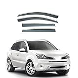 Sunxiaoy Juego de 4 Deflectores de Viento para Renault Koleos HY 2006-2016, Cortavientos Protector Ventanas Laterales Deflectores de Aire Deflector de Lluvia Coche Accesorios