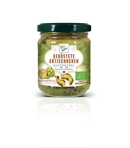 Bio Gusti Geröstete Artischocken in Öl 190 g glutenfrei, vegan Cover