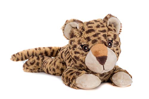 Habibi Plush Premium Baby Peluche chauffante en forme de léopard