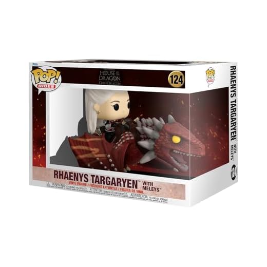 Funko Pop! Rides Deluxe: HOTD - House of The Dragon - Figura de Vinilo Coleccionable - Idea de Regalo- Mercancia Oficial - Juguetes para Niños y Adultos - TV Fans - Muñeco para Coleccionistas