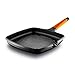 Fundix Grill Induction con Mango Naranja 27 x 27 CM