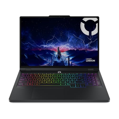 Lenovo Legion Pro 5 Gaming AI Laptop - Display OLED 16' WQXGA 240Hz, NVIDIA GeForce RTX 5070, Intel Core Ultra 7 255HX, RAM 32GB DDR5, SSD 1TB, Windows 11, Tastiera RGB QWERTY, 3 mesi GamePass