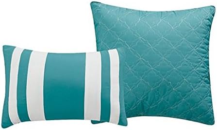 12 Piece Bernard Aqua Comforter Set with Sheets King