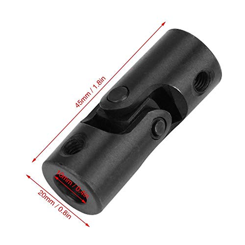 Metallwellenkupplung Motoranschluss Universalgelenk (10 mm × 20 mm × 45 mm)