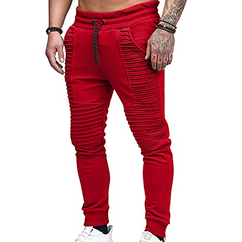 Dreamyth sweatpants for men with pockets,men's casual drawstring …
