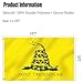Dont Tread On Me Flag 3x5 Outdoor 240D Heavy Polyester Duty Double Sided 3 Ply Gadsden Flag Vibrant Colors ​Durable Canvas Header with 2 Brass Grommets Tea Party Rattle Snake Banner