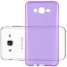 Produktbild Cadorabo Hülle für Samsung Galaxy J7 2015 in TRANSPARENT LILA - Handyhülle aus flexiblem TPU Silikon - Silikonhülle Schutzhülle Ultra Slim Soft Back Cover Case Bumper