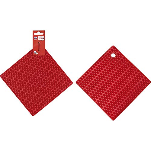 Apoio para Panela Quadrado em Silicone, Mor