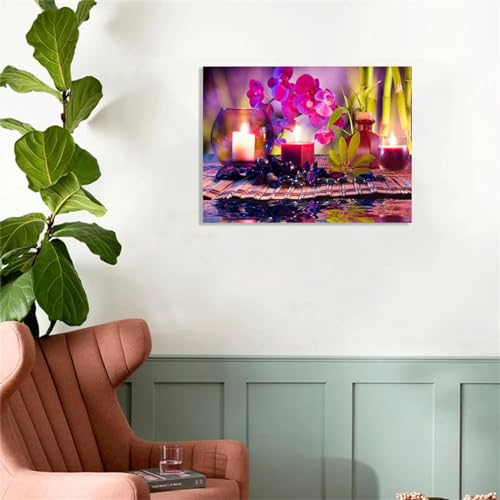 Art mural spa décor poster zen pour décoration intérieure moderne tableau de méditation 70x100 - 5