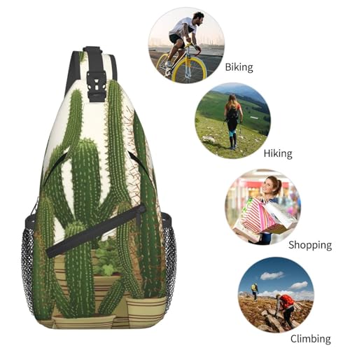 Bolso tipo bandolera unisex negro para viaje y senderismo miniatura 5